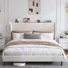 Letto imbottito STILVORA 180x200 con testiera in tessuto, Anteprima dell’immagine prodotto 2