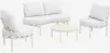 sweeek - Gartenlounge-Set aus Aluminium für 4 Personen - Produktbild-Vorschau 1