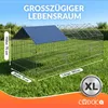 CADOCA® Freilaufgehege 180x75x75cm Sonnenschutz Auslauf Produktbild-Vorschau 4