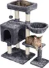 Yaheetech Katzenbaum Kratzbaum Plüsch Kletterbaum Produktbild-Vorschau 1