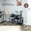 eluno Schuhregal für ca. 6 Paar Schuhe, 4 Ablagen und Produktbild-Vorschau 2
