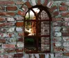 Eisenfenster mit Rundbogen, Fenster Gartenmauer, runder Produktbild-Vorschau 5