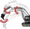 Deep Power Spielbausteine Gc004 Weisses Modellbagger Produktbild-Vorschau 7
