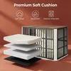 Hundekäfig Möbel, Hundebox Möbel, Mehrtür-Design, Weiß Produktbild-Vorschau 2