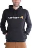 CARHARTT Bekleidung Logo Sweatshirt black Größe Produktbild-Vorschau 1