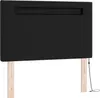 Boxspringbett mit Matratze Schwarz 120 x 190 cm Kunstleder Produktbild-Vorschau 6