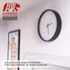 BEARWARE Wanduhr rund mit 24 cm Durchmesser Analoge Anzeige Produktbild-Vorschau 5