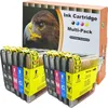 10x D&C Tintenpatronen kompatibel mit Brother LC-985 für Produktbild-Vorschau 1