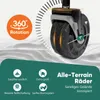 Sekey Faltbarer Bollerwagen 200 kg, mit Heckklappe und Produktbild-Vorschau 3