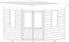 WPC 5-Eck Gartenhaus Modell Style Classic Produktbild-Vorschau 10