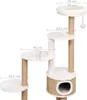 A diagram of a cat tree with dimensions indicated. Náhľad obrázku produktu