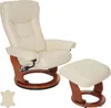 MCA Furniture Relaxsessel Hamilton Creme ; 83 cmx85-110 Voir les images du produit 3