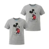 Kinder T-Shirt Mickey Mouse Grau Doppelpack  , Größe:98-104 Produktbild-Vorschau 1