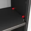 Keter Lagerschrank Detroit Hoch Schwarz Produktbild-Vorschau 8