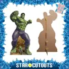 Pappfigur Marvel Comics Wütender Hulk H 190 CM Produktbild-Vorschau 2