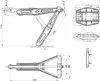 Podpora narożna 1000kg 605x280mm H:470mm w tym. stopa Podgląd zdjęcia produktu 6