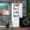 Skye Decor, Adr-621-Pp-1, Mehrzweckschrank, Weiß, 100 % Produktbild-Vorschau 3