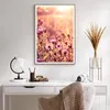 Gerahmtes Poster - Rahmen in heller Eiche - Wiese Blumen Produktbild-Vorschau 6