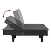 vidaXL Schlafsofa Dunkelgrau Stoff -  Sofas Produktbild-Vorschau 10