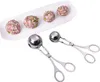 INF Pinza/paletta per polpette, confezione da 2 in 2 misure Anteprima dell’immagine prodotto 1