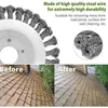 2er Set 150 mm Stahldraht Bürste für Freischneider, Produktbild-Vorschau 7