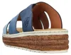 Rieker Damen Pantolette Plateau und Keilabsatz in Korkoptik Produktbild-Vorschau 7