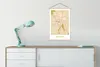 MuchoWow® Textilposter Weimar - Stadtplan - Vintage - Karte Produktbild-Vorschau 3