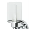 Wandlampe mit Schalter IP44 Chrom G9 Glas Metall Jugendstil Produktbild-Vorschau 5