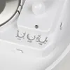 Close-up view of the control panel of a white ceiling light fixture, showing three adjustable dials labeled 'LUX', 'SENS', and 'TIME'. Náhled obrázku produktu