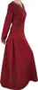 Mittelalter Kleid langarm Rot, mit Borte "Sigyn" M Produktbild-Vorschau 11