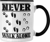 Trendation - Hund Pferd Reiter Tasse Geschenk Never Walk Produktbild-Vorschau 1