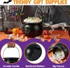 JOYIN Großer schwarzer Halloween-Kessel 19,1 cm Süßigkeiten Produktbild-Vorschau 4