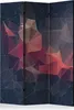 3-teiliger Doppelseitiger Vlies Paravent - Abstract Bird Produktbild-Vorschau 1