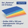 magnetoplan Scheda di moderazione Rainb. 112501540 Anteprima dell’immagine prodotto 5