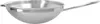 A stainless steel wok on a white background. Anteprima dell’immagine prodotto
