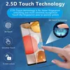 A marketing image showcasing a phone screen protector with text and icons highlighting its features. Produktbild-Vorschau