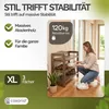 CASARIA® Schuhregal mit 3 Ebenen 85x26x62cm Produktbild-Vorschau 4