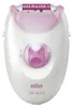 Braun Silk-epil 3-000, Różowy, 20 pęset(y), MicroGrip, Prąd Podgląd zdjęcia produktu 1