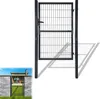 UISEBRT 150 x 100 cm Gartentür Gartentor Anthrazit mit Produktbild-Vorschau 11