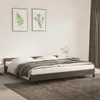 vidaXL Rám postele bez matrace tmavě šedý 200x200 cm Náhled obrázku produktu 2