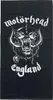 A black towel with the Motörhead logo and skull graphic. Anteprima dell’immagine prodotto