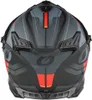 Casco O'Neal A-SRS SPIKE, nero/grigio/rosso, taglia L Anteprima dell’immagine prodotto 3