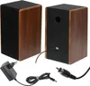 Two speakers and their accessories are laid out on a white background. Náhľad obrázku produktu