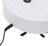 Robot aspirapolvere bianco, robot lavapavimenti, senza fili Anteprima dell’immagine prodotto 5