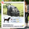 PawHut Wózek dla psa Wózek dla psa Wózek dla małych psów i Podgląd zdjęcia produktu 4