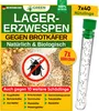 GREEN GUARDIA Lagererzwespen gegen Brotkäfer - 7 Röhrchen à Produktbild-Vorschau 1