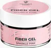 Stavebný gél EASY FIBER GEL Sparkle Pink 15 ml Náhľad obrázku produktu 1