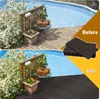 Faziango 24er Set WPC Terrassenfliesen, 4 Lamellen, 30 × 60 Produktbild-Vorschau 6