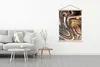 MuchoWow® Textilposter Marmoroptik - Gold - Glitter - Luxus Produktbild-Vorschau 3