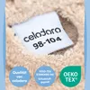 Celodoro Kinder Bademantel mit Kapuze Baumwolle - Blau Produktbild-Vorschau 6
